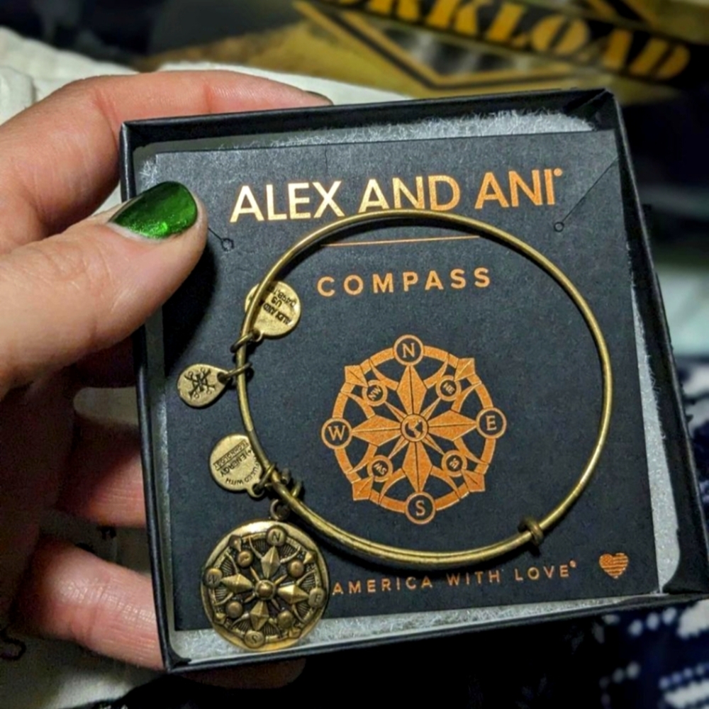 Alex and Ani Compass Bracelet